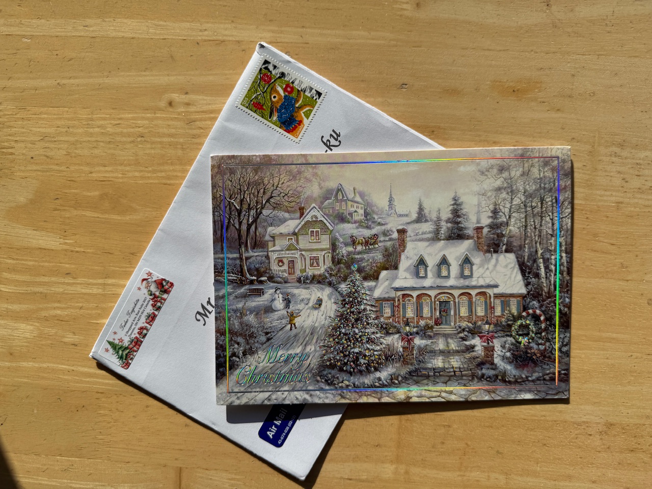 カナダからのクリスマスカード