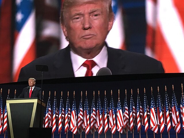 トランプ米大統領（出典 Wikimedia commons）