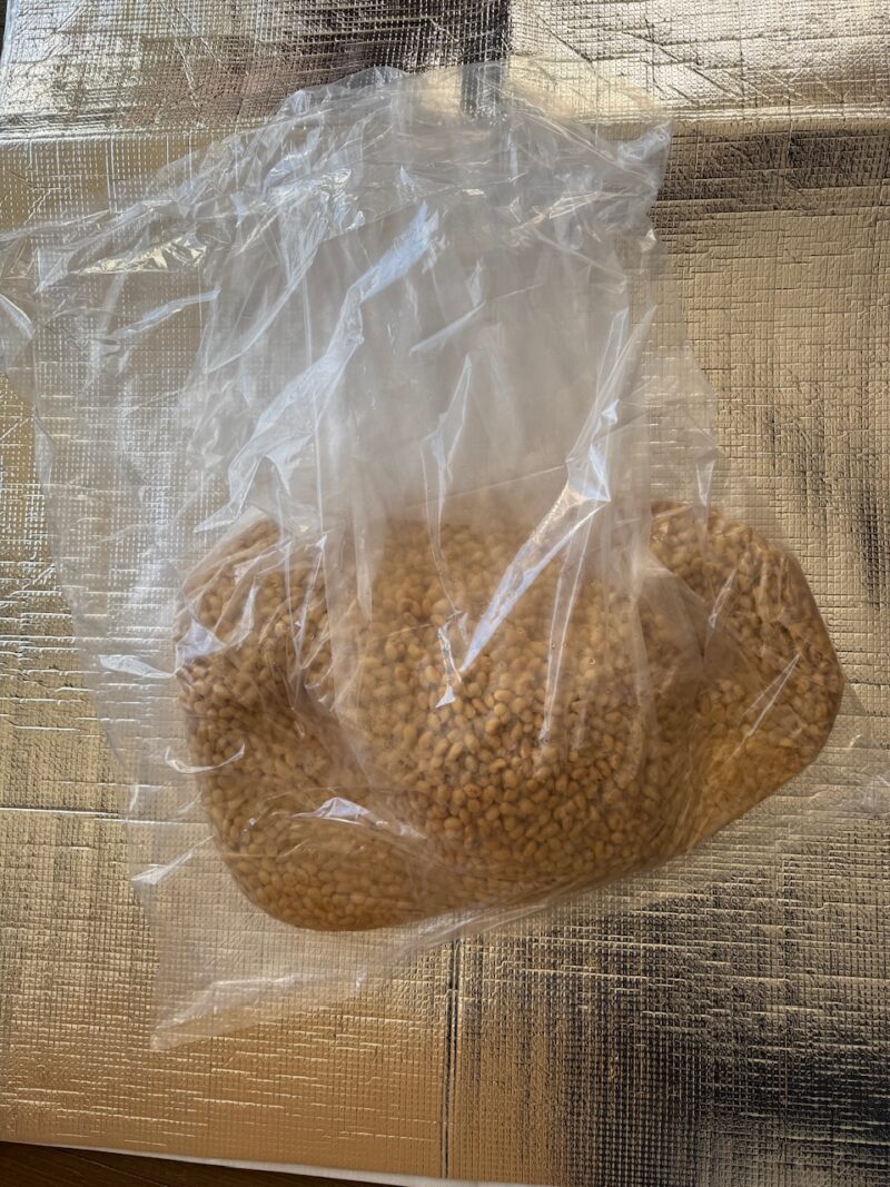 大豆さん、これを足で踏んだり手で揉んだりします keiryusai.net