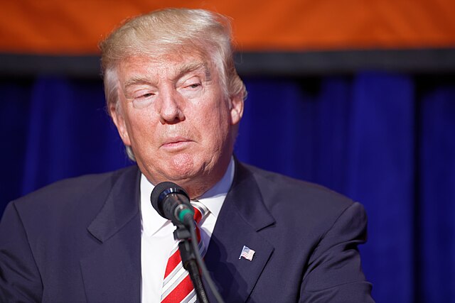 トランプ米大統領（出典 Wikimedia commons）