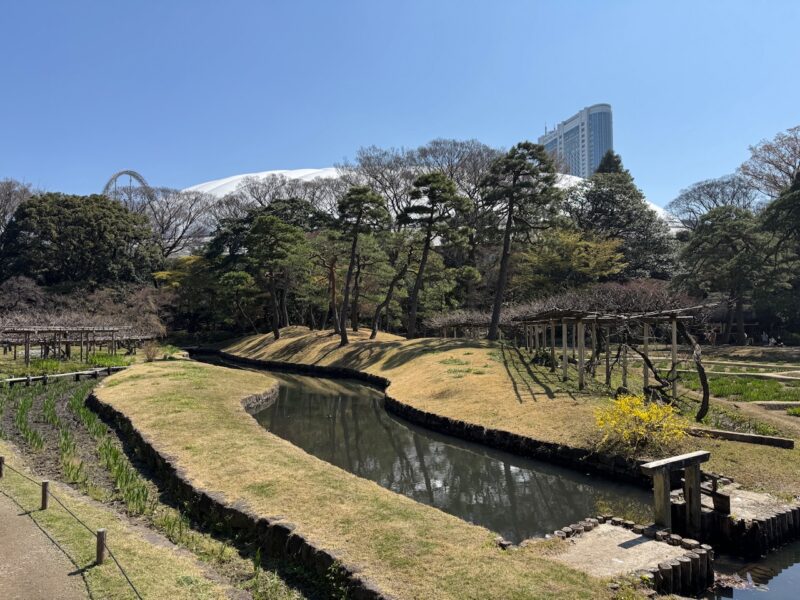 小石川後楽園 東京ドームが見える keiryusai.net