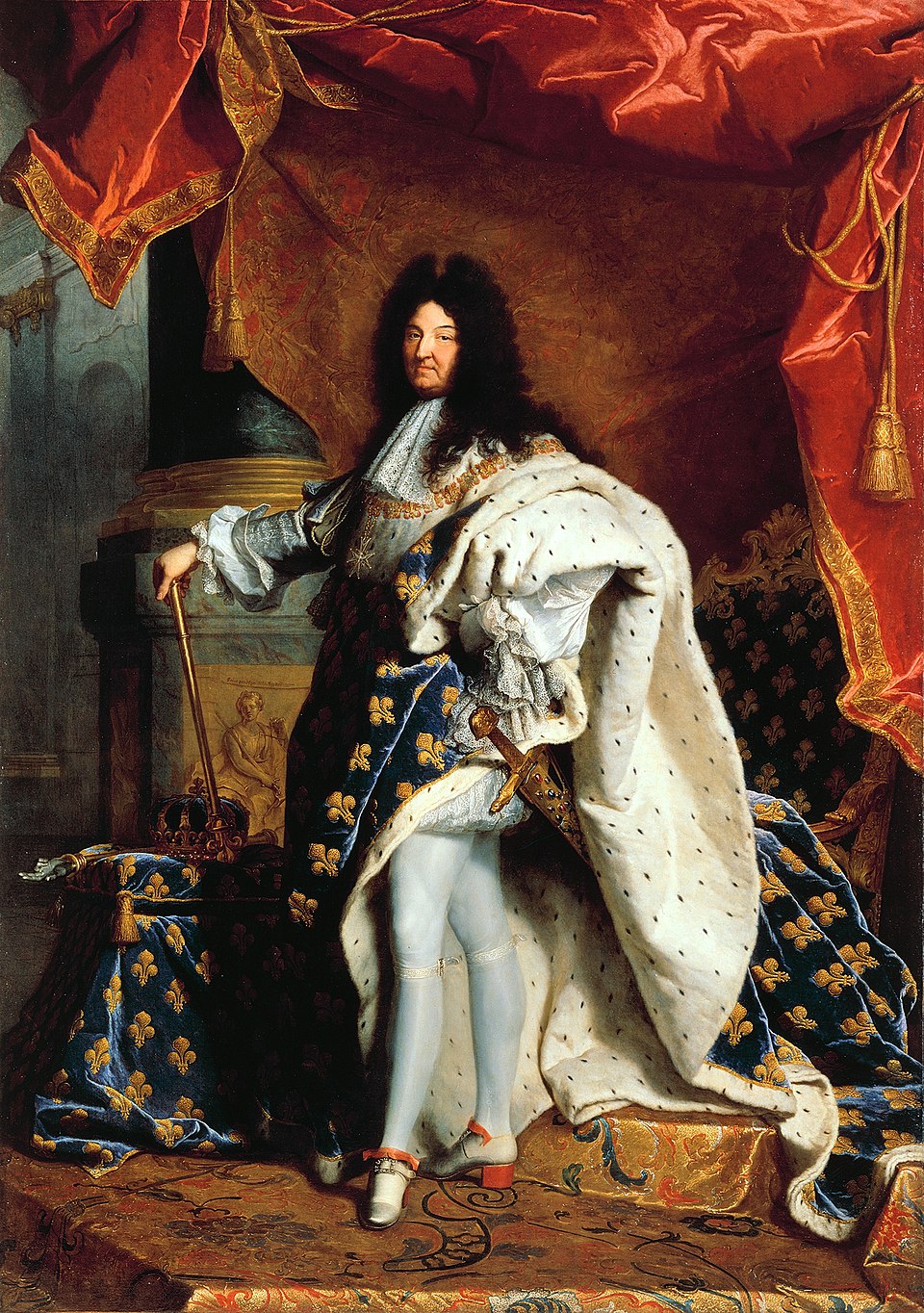 フランスのルイ14世（出典 Wikimedia commons）