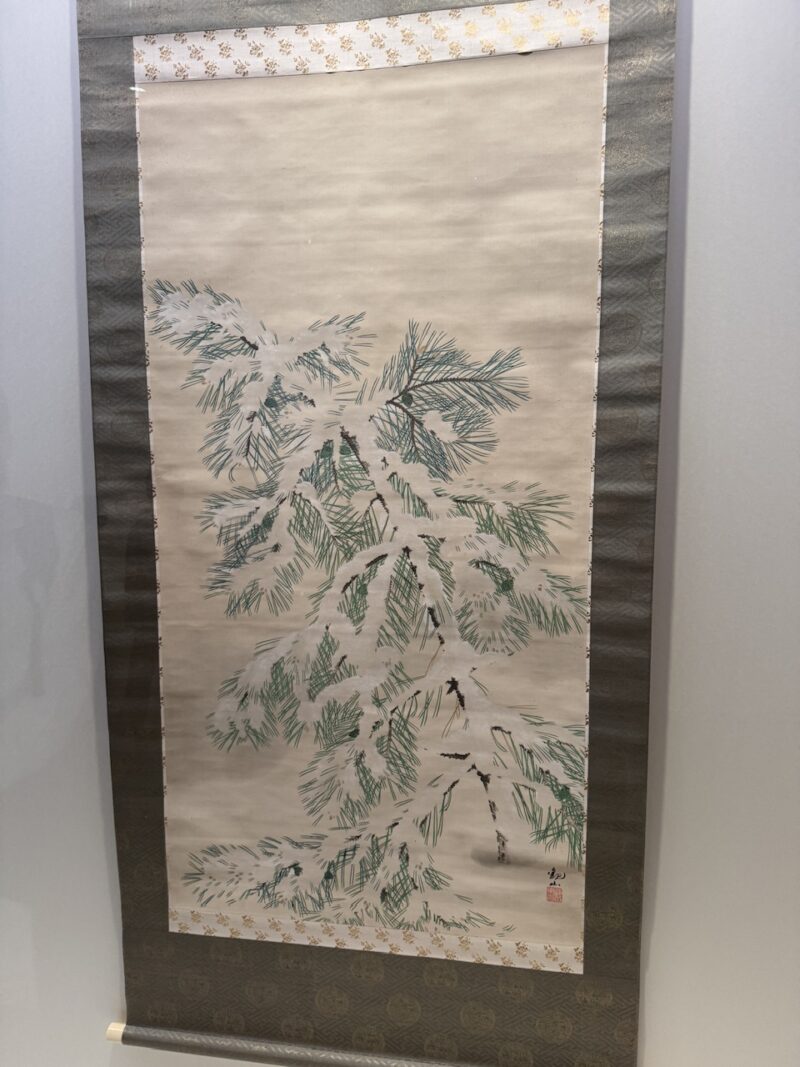 下村観山「雪松」1916年（43歳頃）横浜美術館蔵