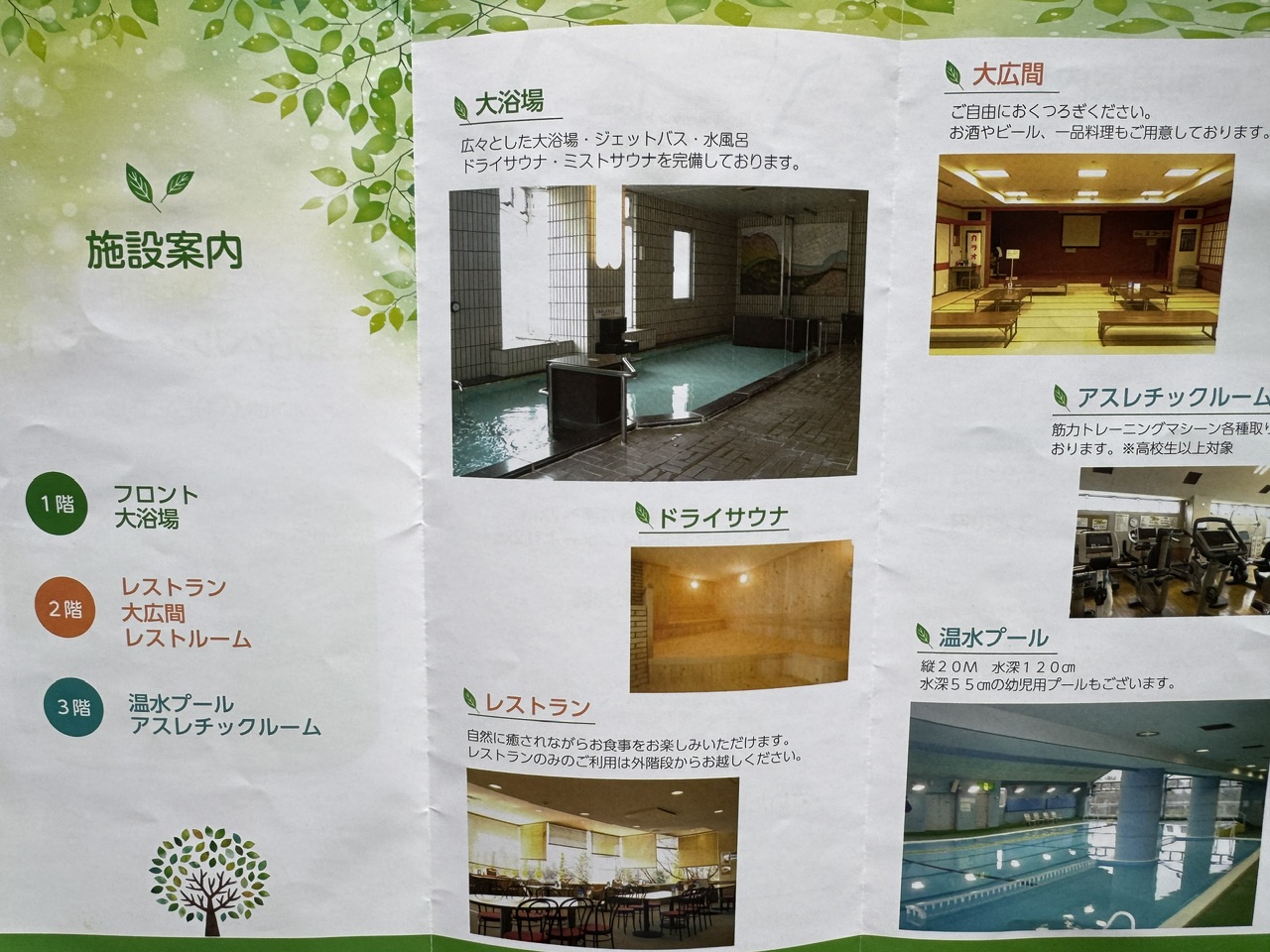 ヘルシーランドのパンフレット keiryusai.net